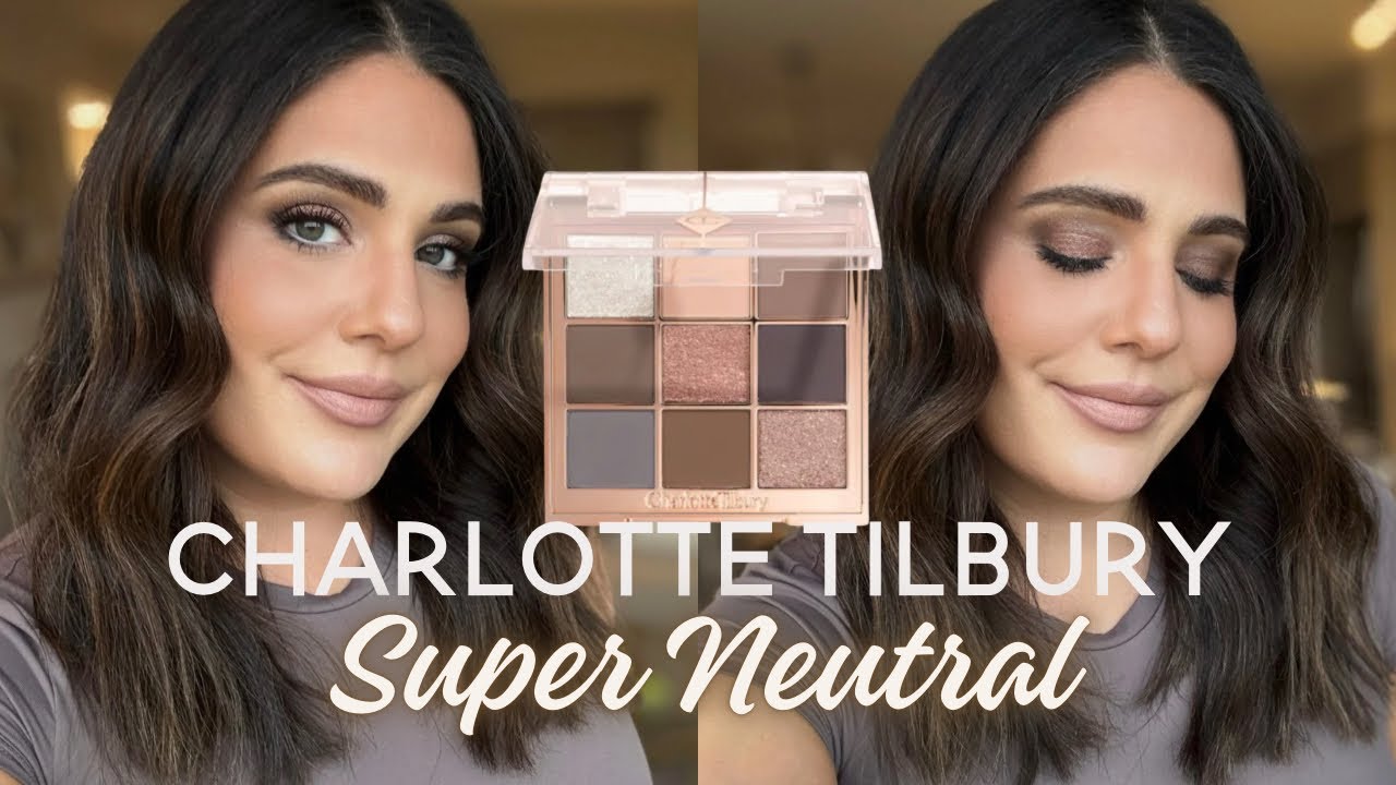 Палитра теней для век CHARLOTTE TILBURY Super Neutral | Jules Unedited