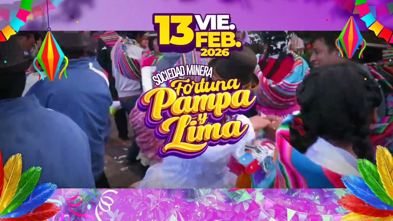 Carnavales 2026 spot de Fortuna pampaylima 