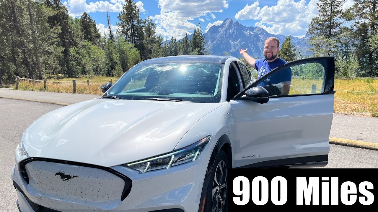 Путешествие на электротяге в Гранд-Титон на моем Mustang Mach-E!