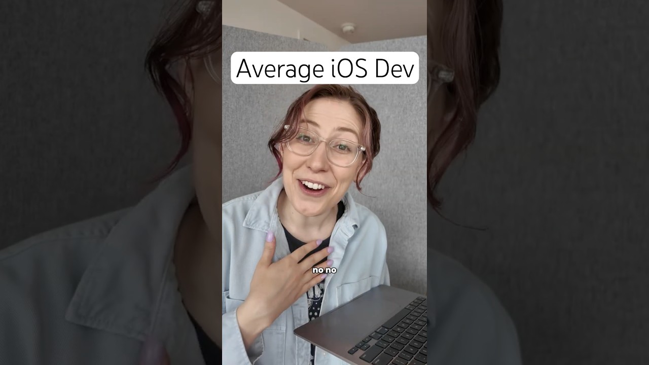 Average iOS Developer 😵&zwj;💫