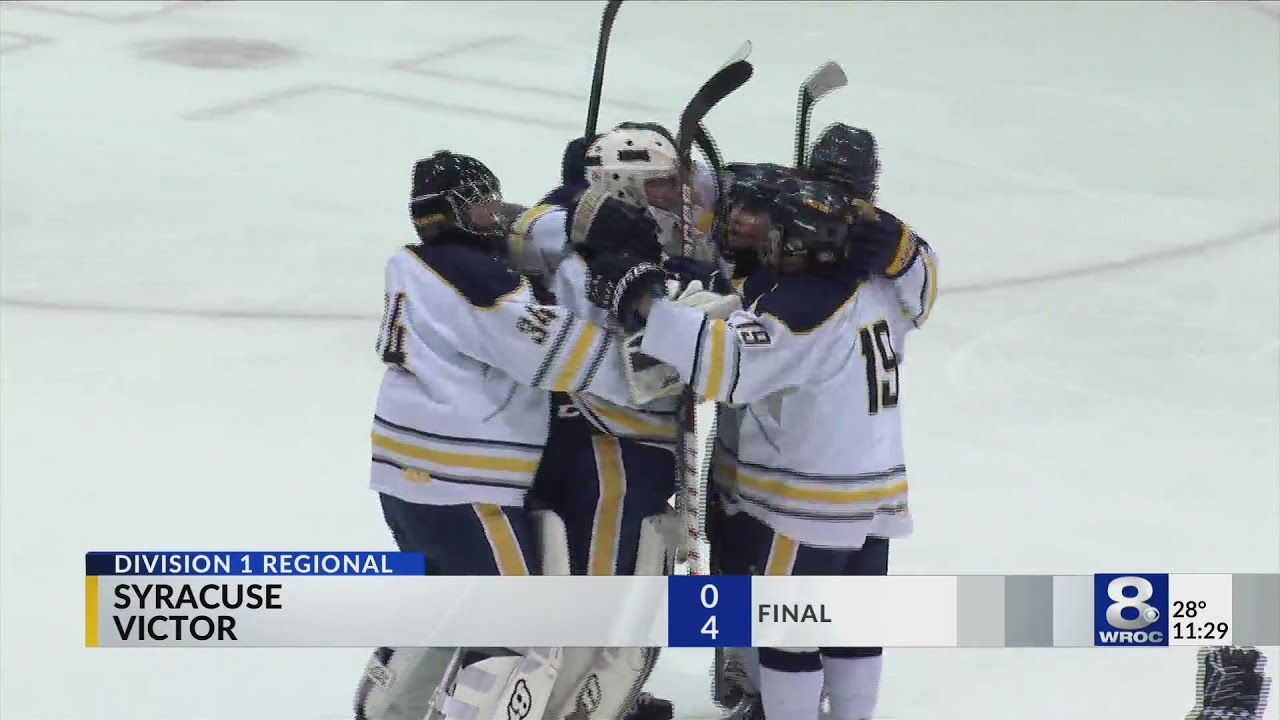 Thomas and Victor advance to state hockey final four