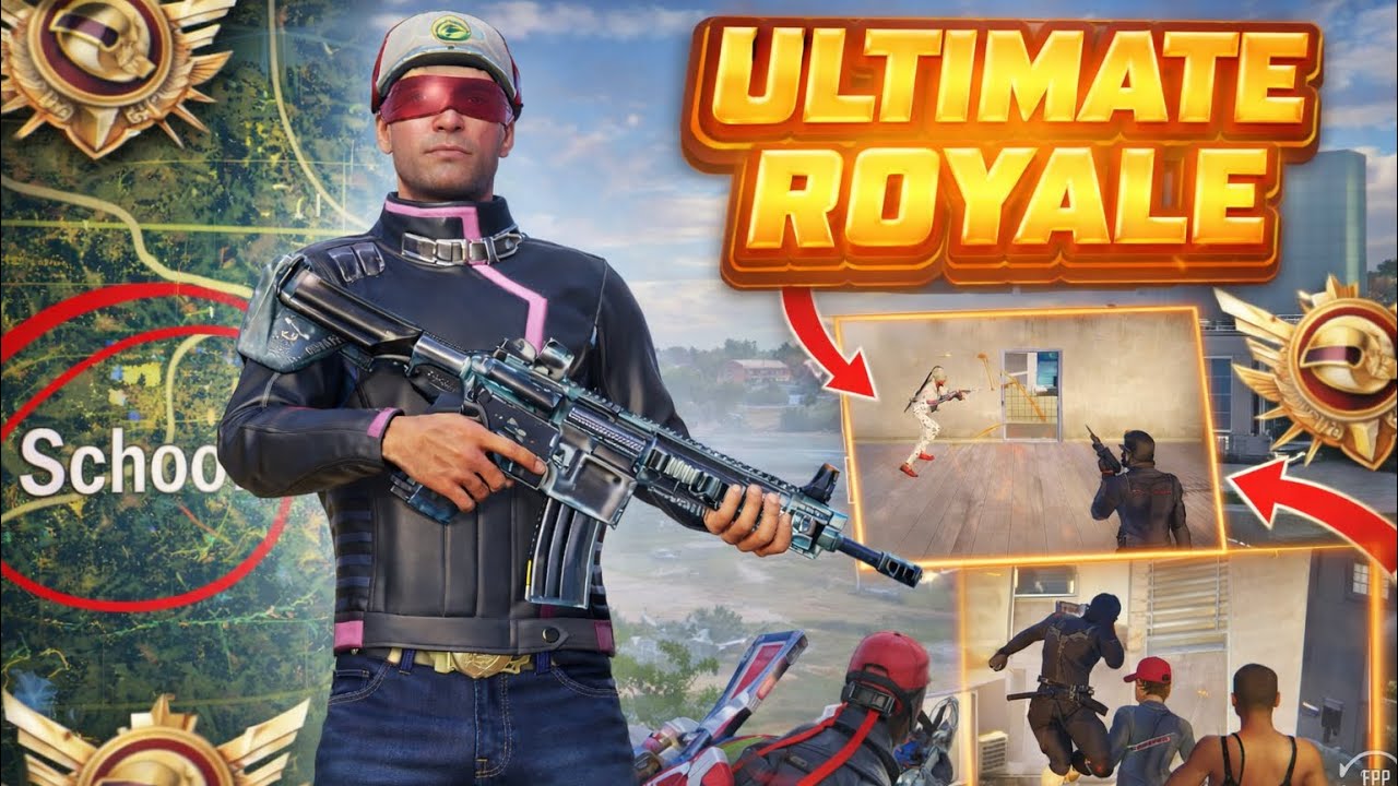Ultimate Royale HOTDROPS Clutches 1v4 | Esport Grind