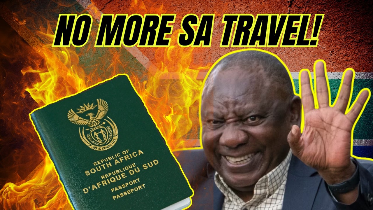 The South African passport is getting even weaker in 2026! Is the ANC's foreign policy to blame?
