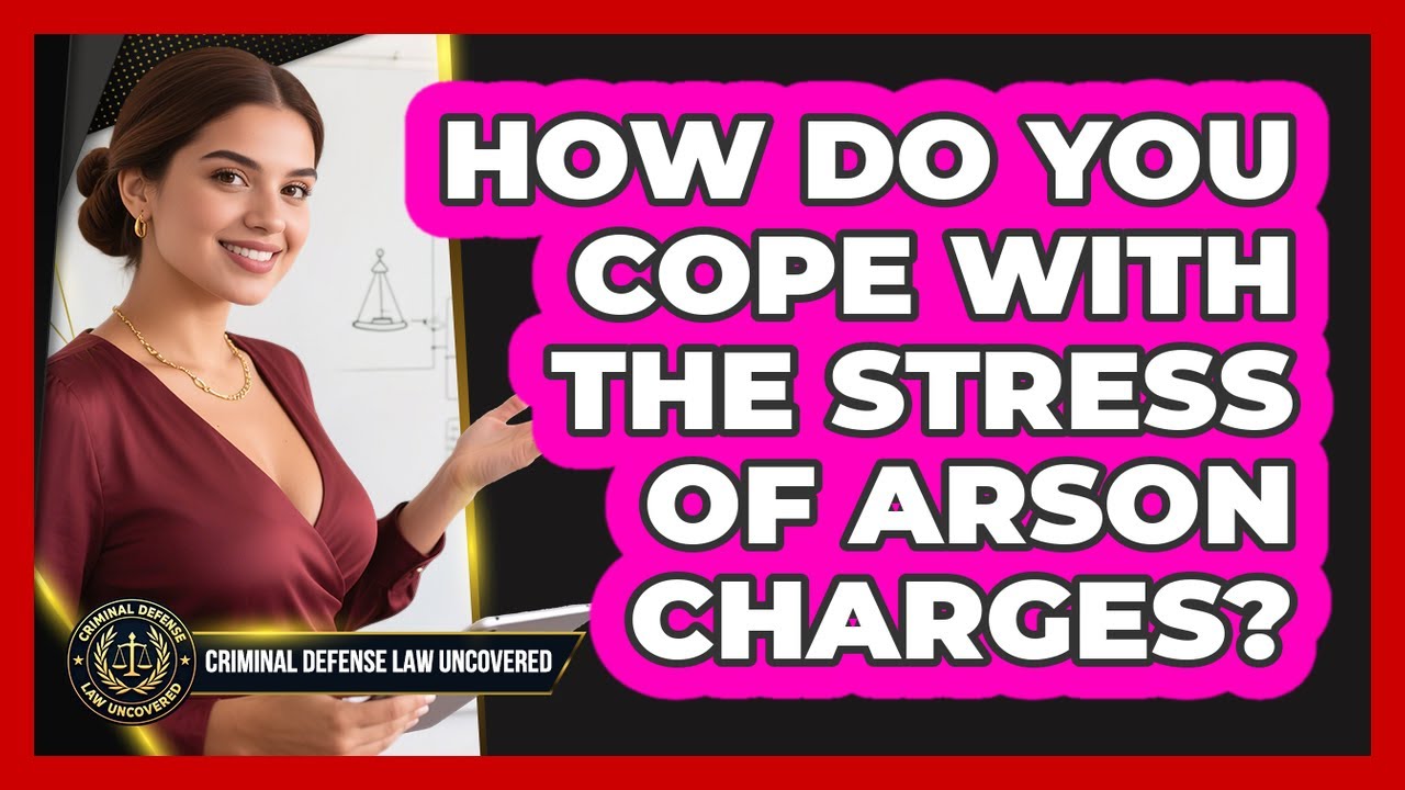 How Do You Cope With The Stress Of Arson Charges? - Criminal Defense Law Uncovered