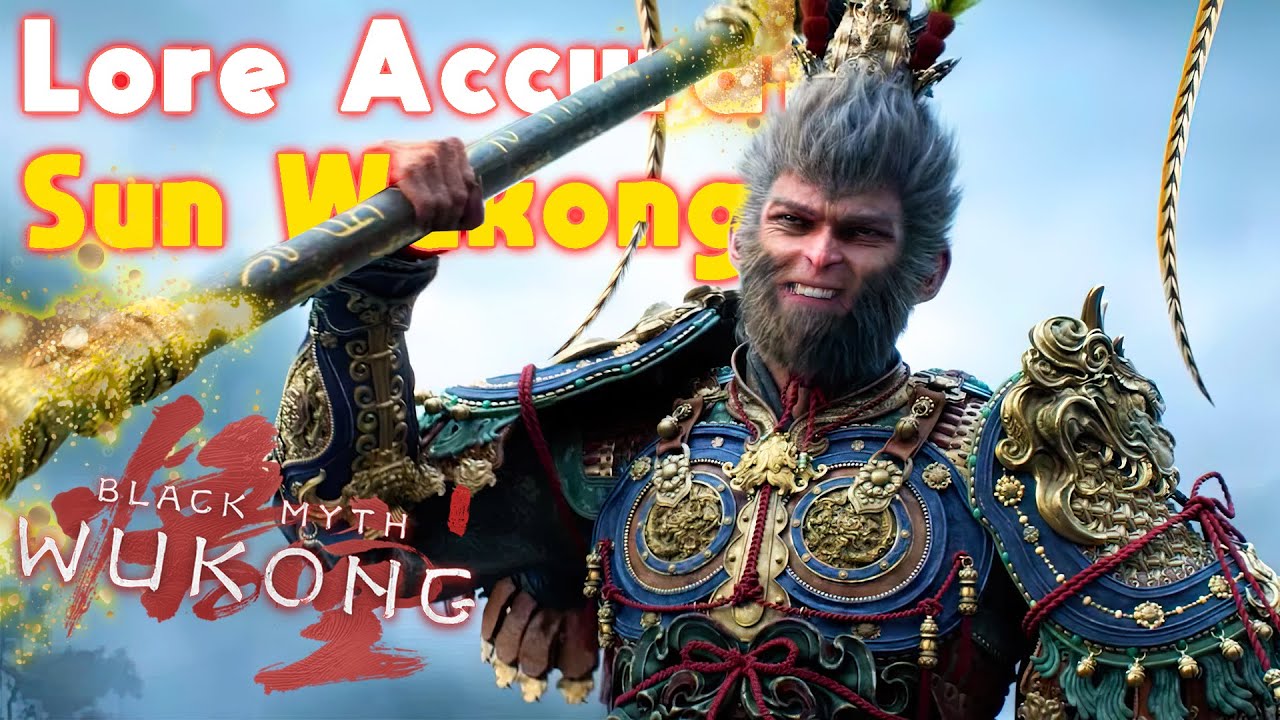 Black Myth: Wukong but I'm actually Sun Wukong