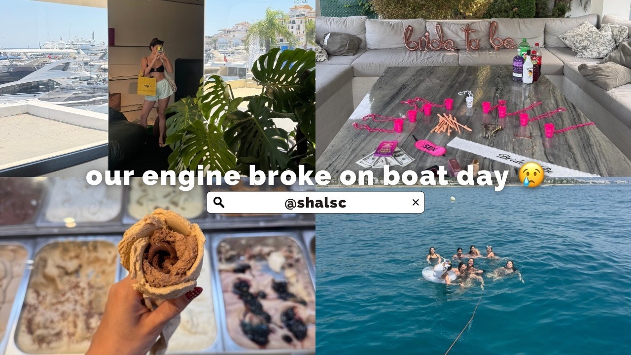 Наша лодка сломалась!!⚓️😢