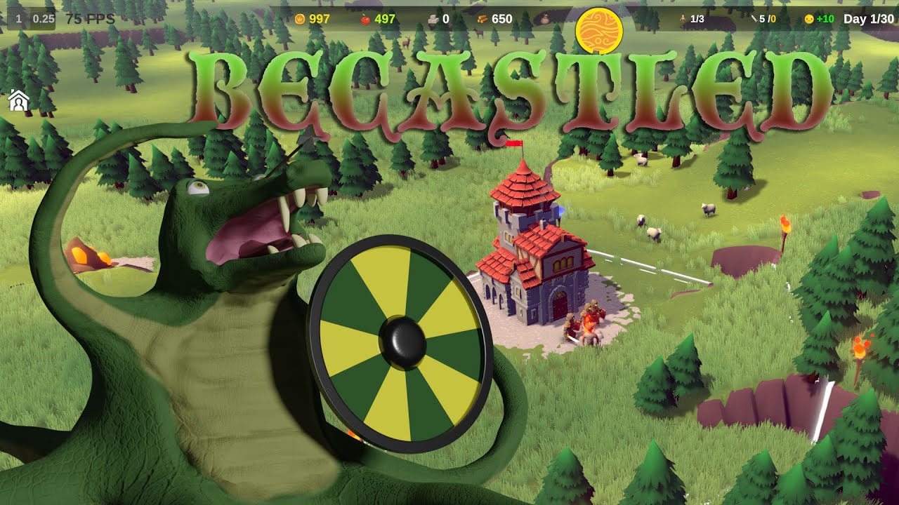 Becastled - Castle building wave defence - Part 1