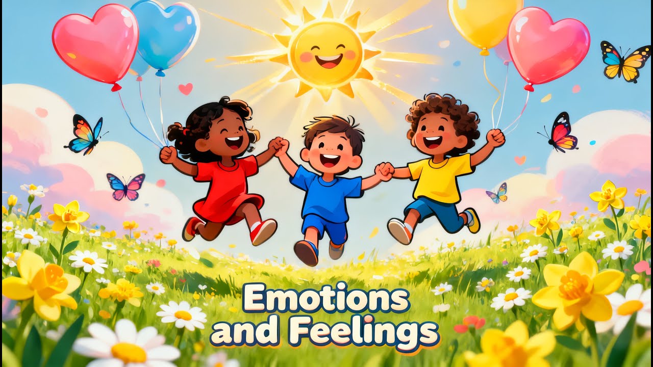EMOTIONS AND FEELINGS CHILDREN NURSERY RHYME