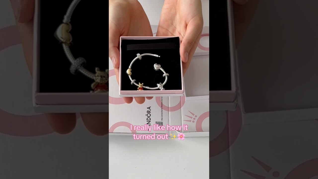 Unbox my new pandora bracelet with me - so excited to collect more charms😍 #pandora #pandoramoments