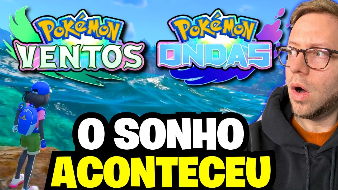 POKÉMON ESTÁ EM PORTUGUÊS DO BRASIL!! | Pokémon Ventos e Ondas