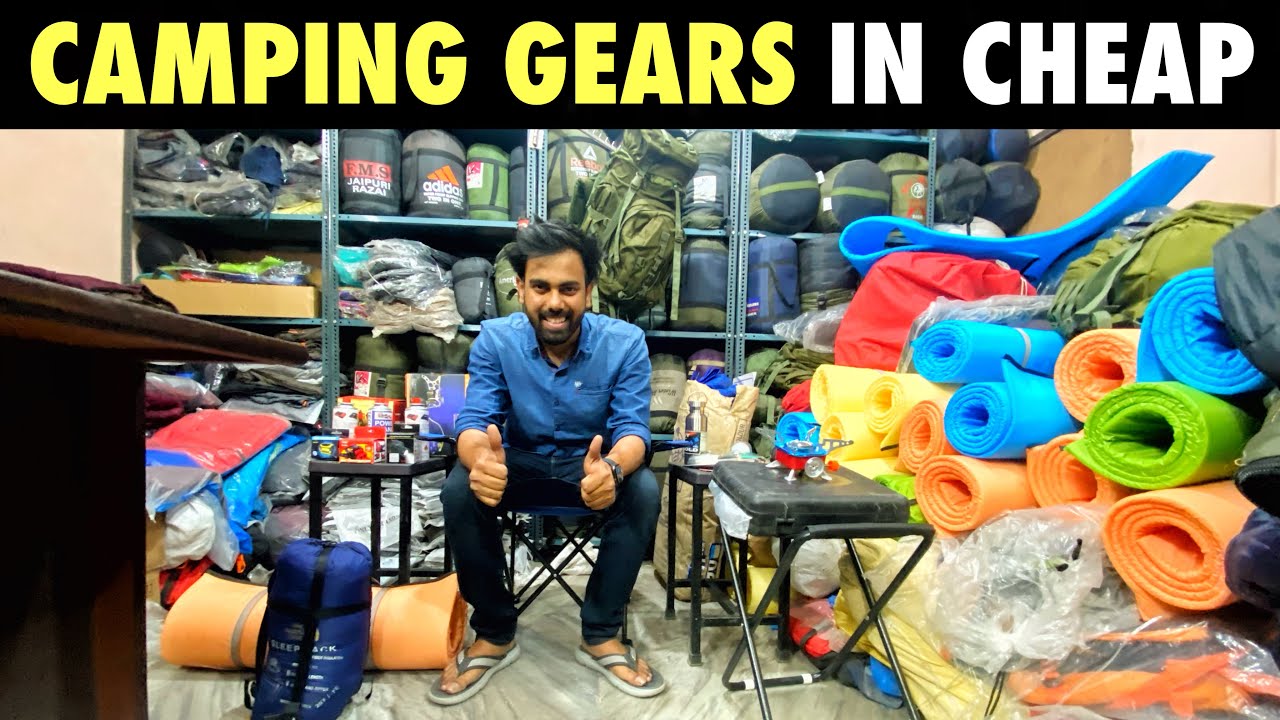 All CAMPING Gears in CHEAP Price - TENTS, MATTRESS, LIGHTS, UTENSILS, STOVE | Vinayaka Sales Delhi