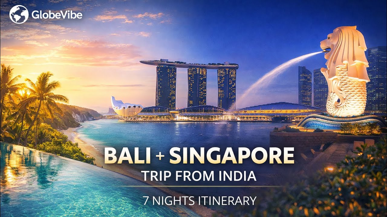 Bali Beaches & Singapore Thrills | A Desi Double Dose of Paradise by GloveVibe