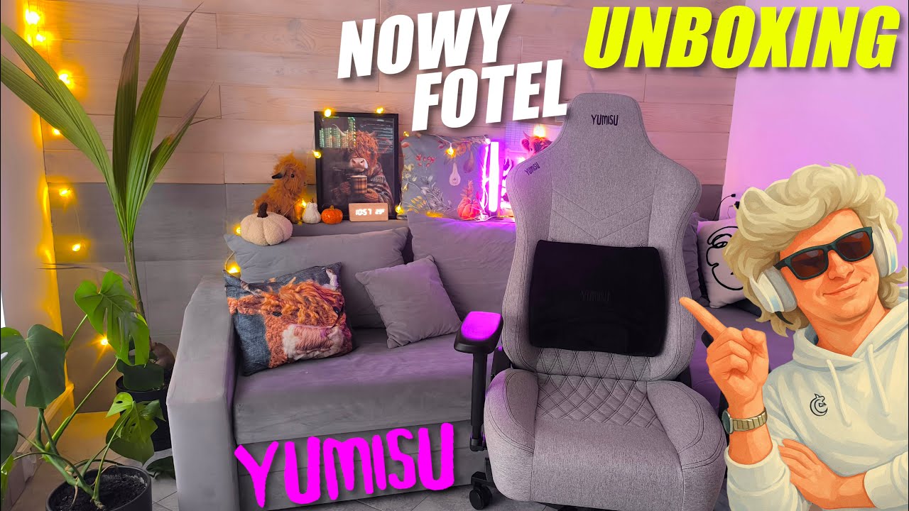ULEPSZAM STANOWISKO! -✨Unboxing NOWEGO FOTELA!✨