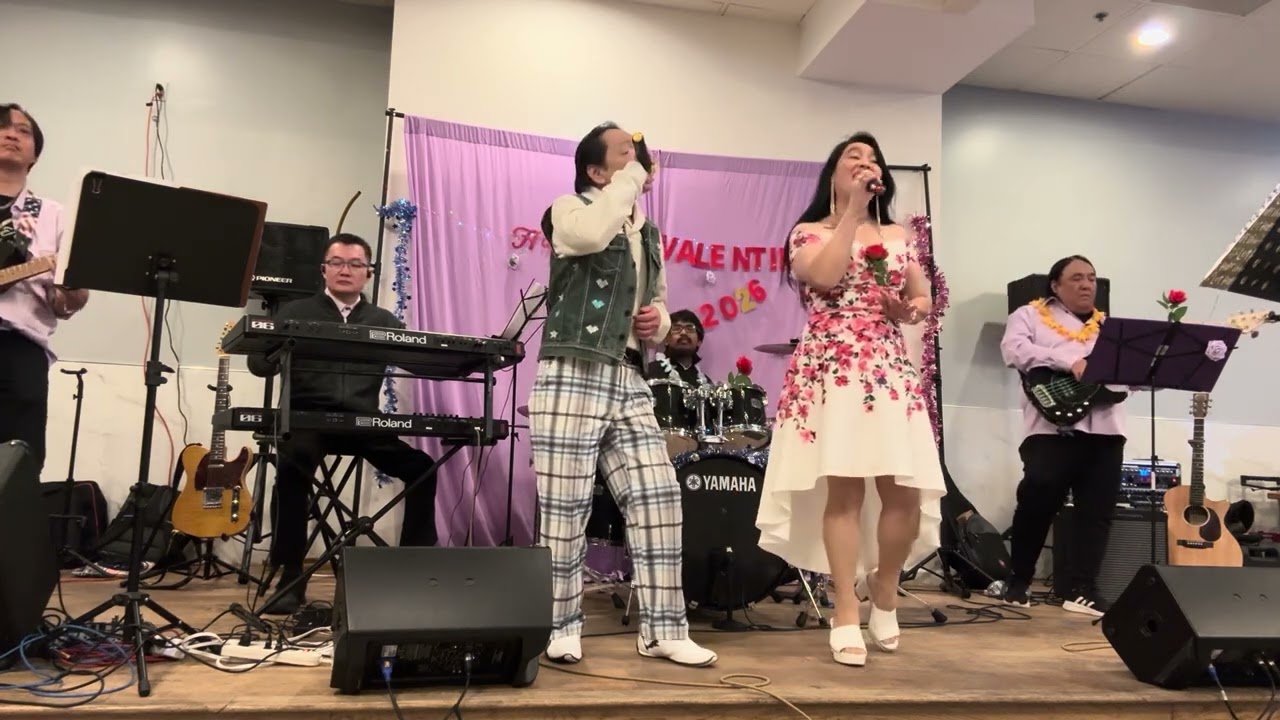 Performed cover duet song with Ma Cho Cho Htet on Valentine day 2026 .. 