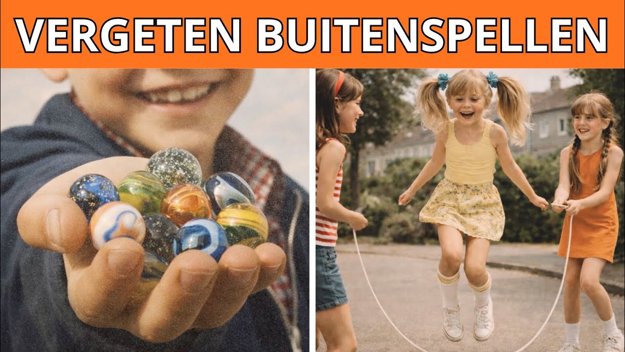 14 Spelletjes Die We Vroeger Buiten Speelden En Nu Zelden Nog Zien