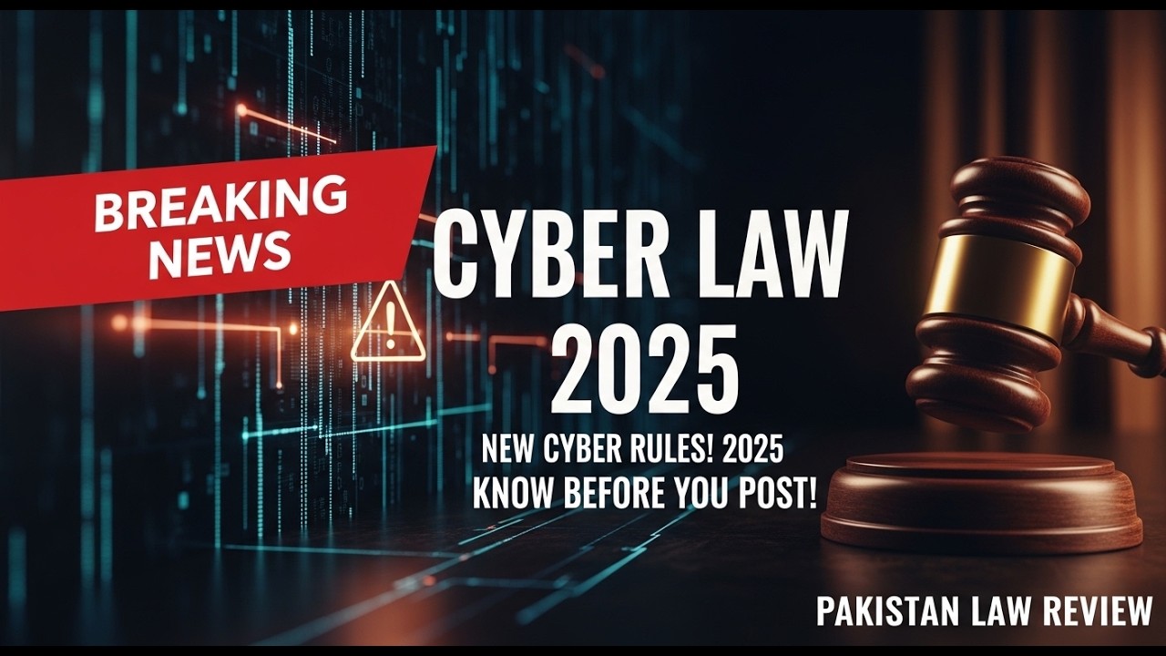 Digital Cyber Law 2026 | New Powers You MUST Know! ⚖️💻 | Pakistan Law Review