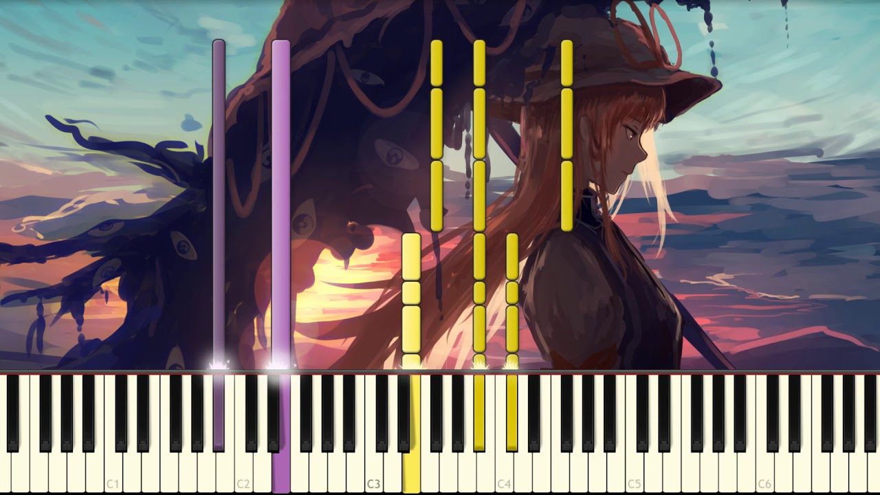 [Easy Piano] PCB Stage Phantasm Boss | Necrofantasia