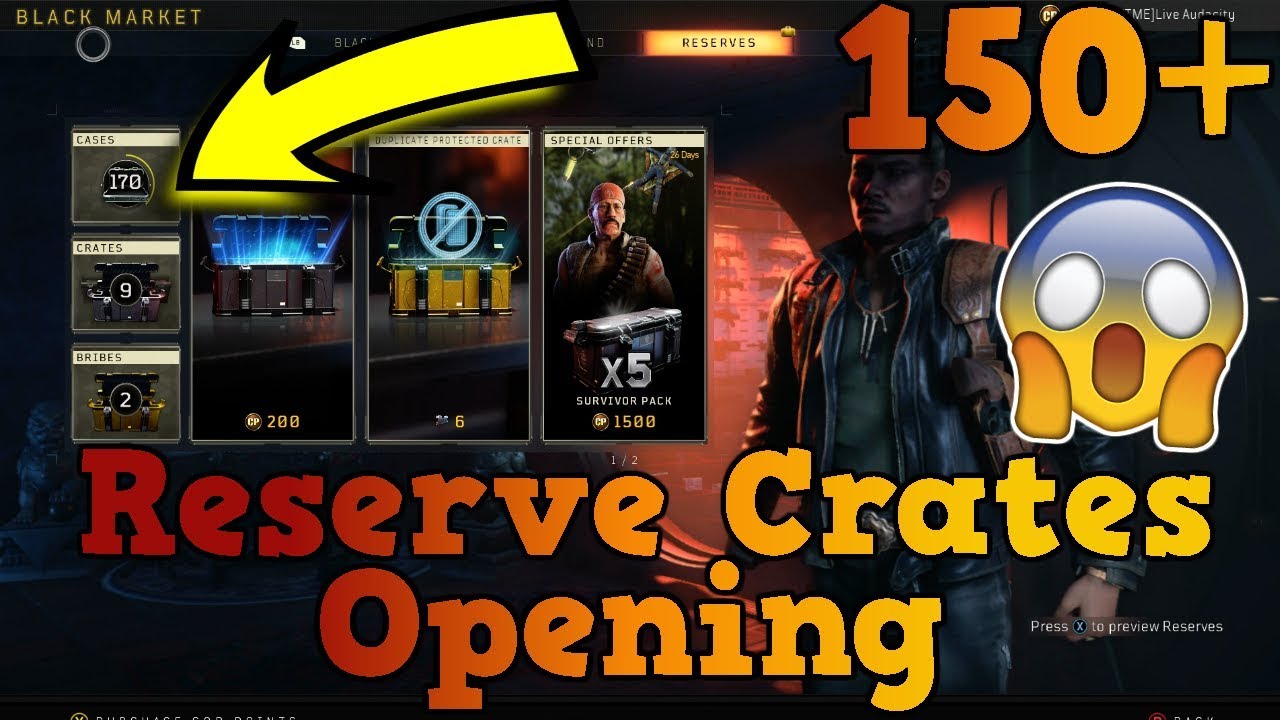 I Opened 150+ Reserve Crates and this happened...