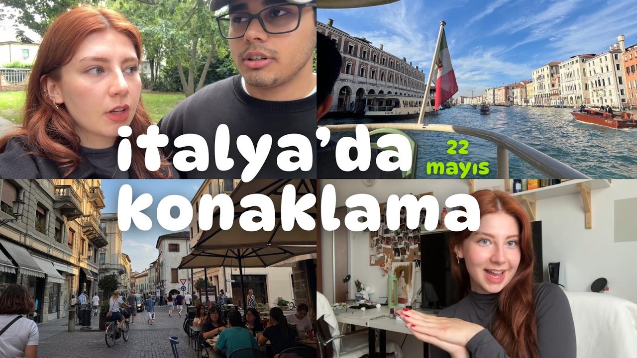 ev bakmaya gidiyoruz! | venedik'te öğrenci evi | konaklama hakkında sohbet | italya VLOG