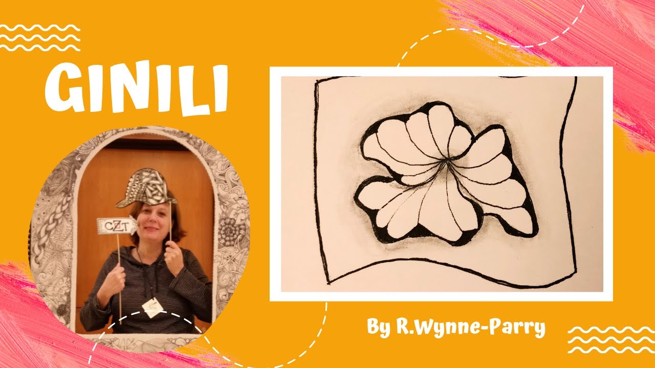 Zentangle Inspired Pattern Ginili
