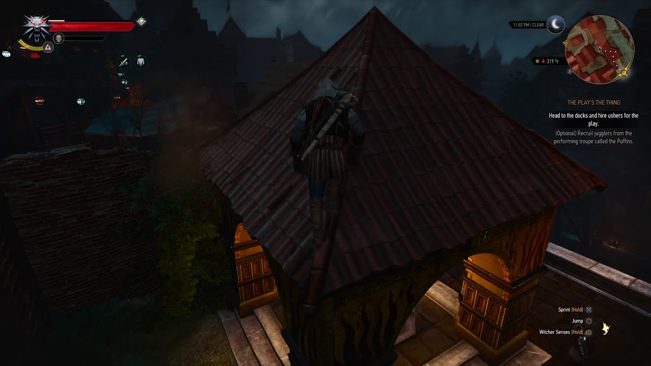 The Witcher 3: Wild Hunt – How to enter for free in Novigrad´s theatre.