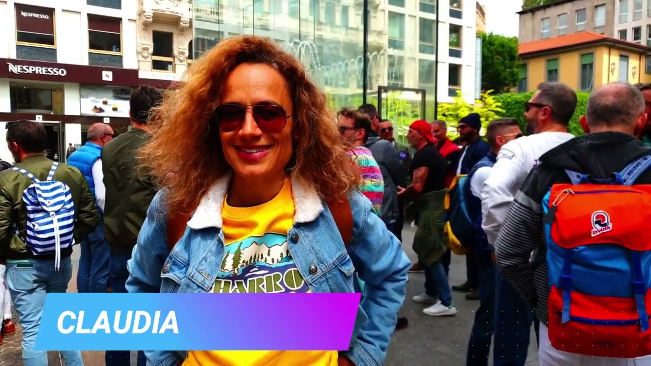 PAN-LOOK in Milano il 7 Maggio 2022 in Piazza Liberty Outfit by BIRCIDE (Il Paninaro)