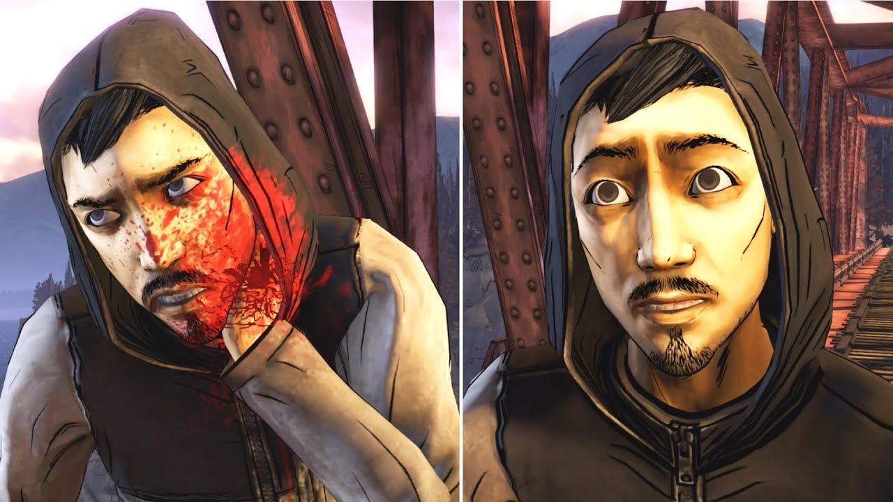 Grab the Gun vs Ask Nick Not To Shoot -All Choices- The Walking Dead