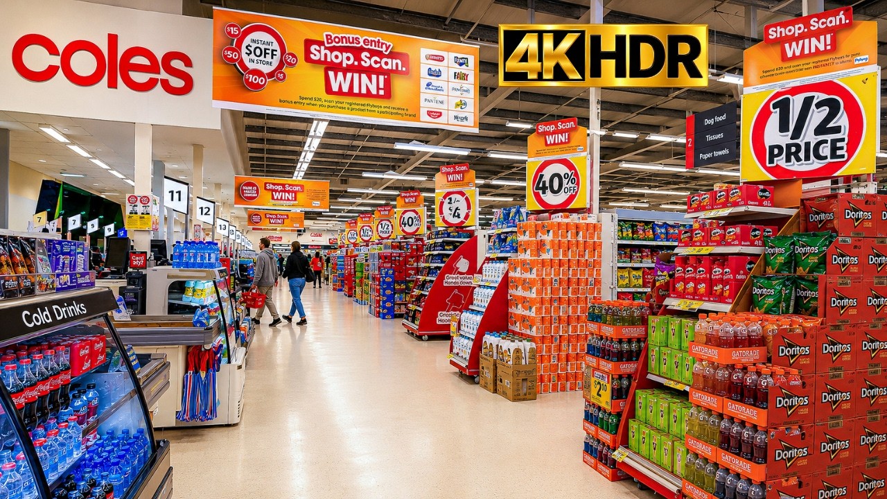 🇦🇺 Inside COLES &ndash; Australia&rsquo;s Fascinating #2 Supermarket