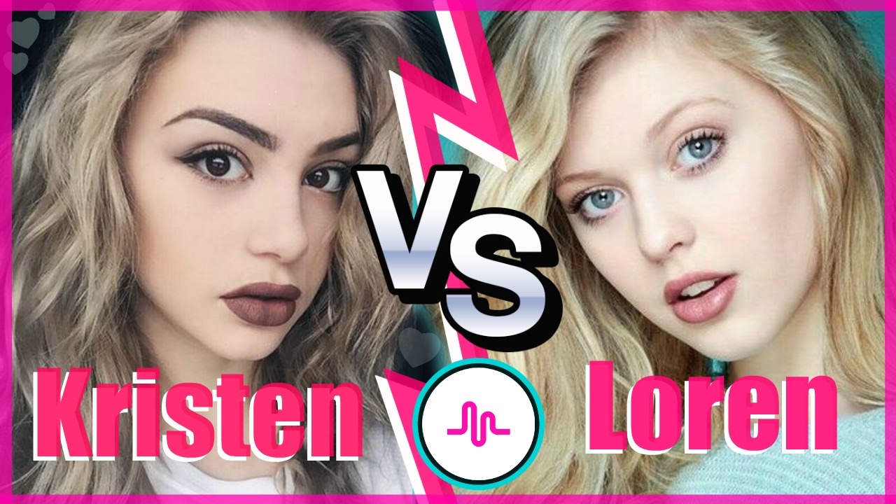 Kristen Hancher VS Loren Gray Musical.ly Battle | Best Musically Battle 2017