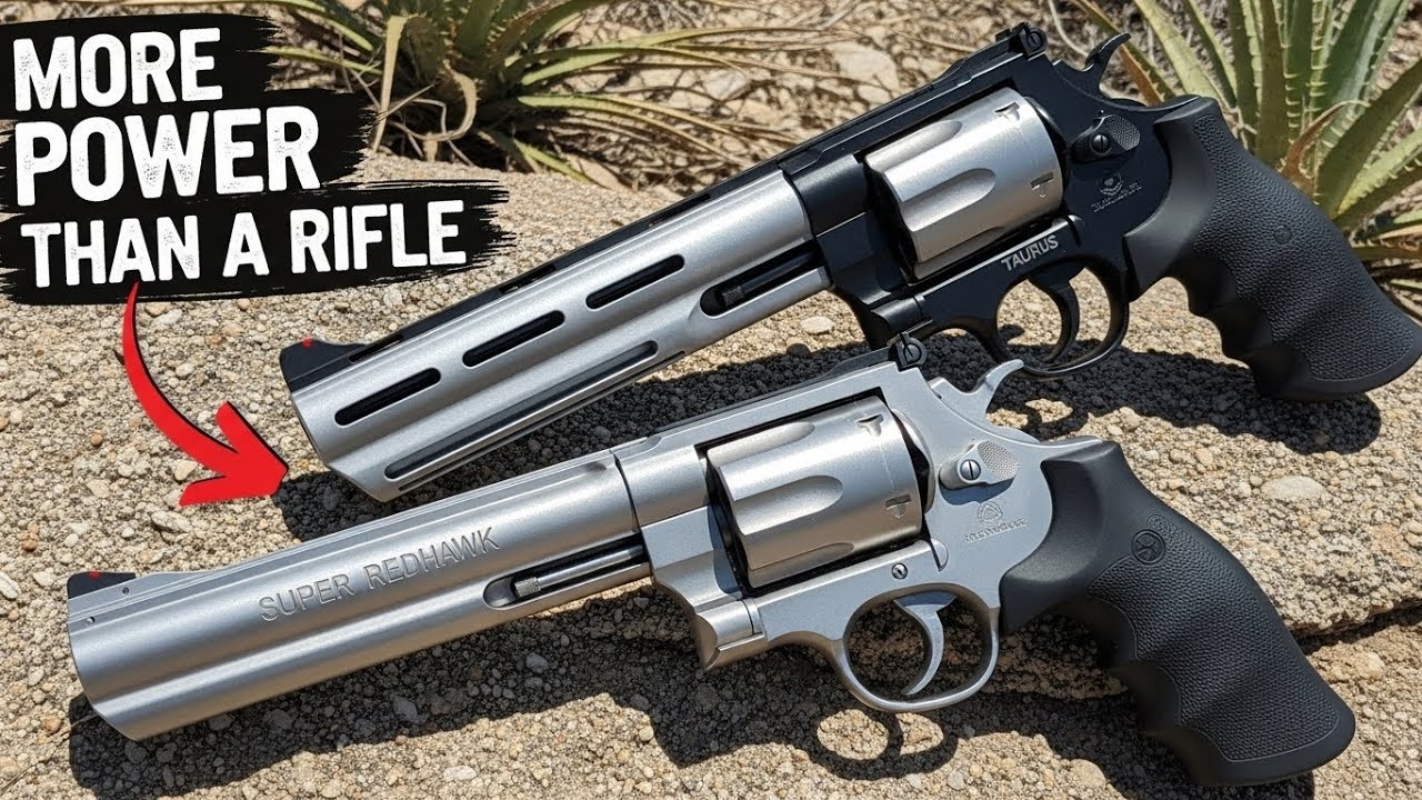8 Revolvers That Out-Muscle Expensive Rifles (3,000+ FT-LBS) | Ultimate Handgun Stopping Power