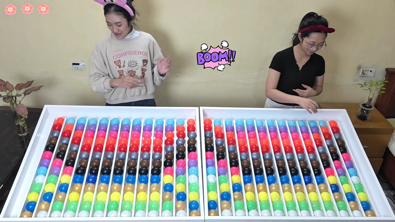 ⏱️ Speed Battle | Two Players Color Ball Sorting Under Pressure 🔮