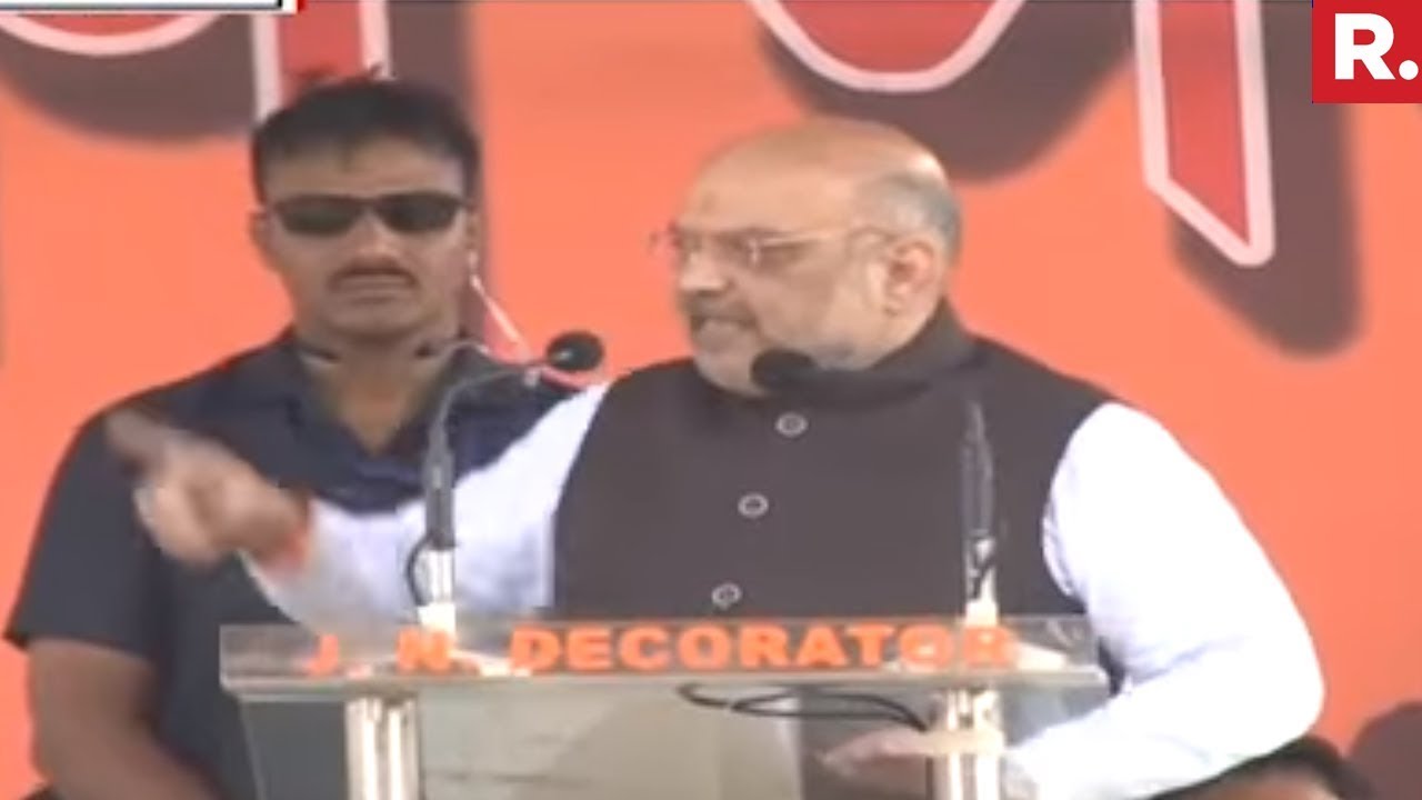 Amit Shah's All Out Attack On Mamata Banerjee In Puralia | Full Speech