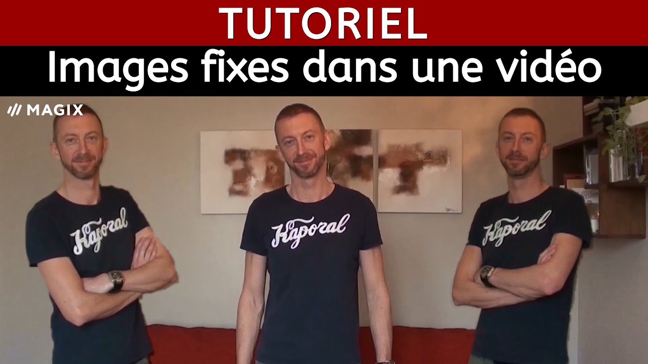 Tutoriel Trucages - Images fixes Effet Freeze Tutoriel Magix Video deluxe