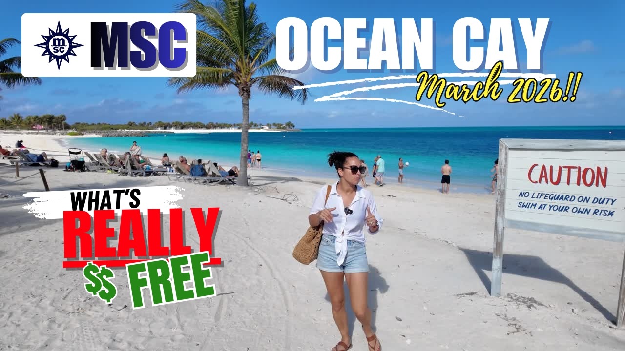 MSC Got this right!!!! 🏖️ - Ocean Cay: What's free & the best beach to visit 🚢 