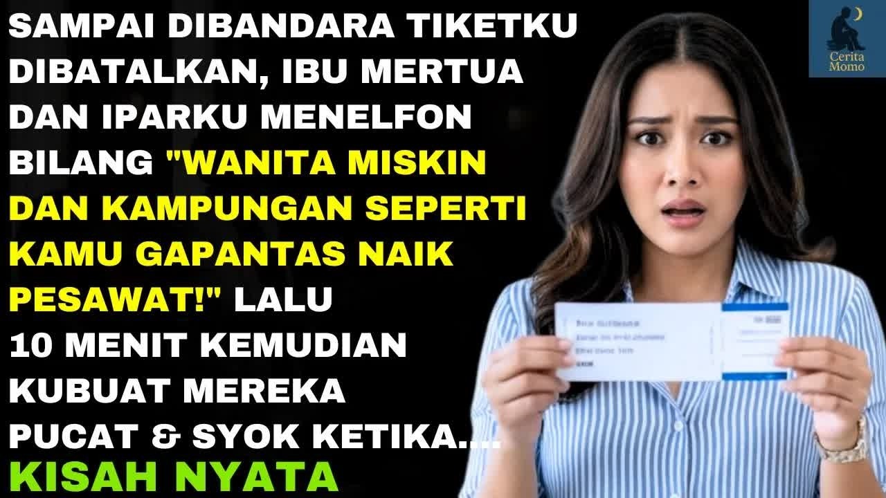 ＂WANITA MISKIN DAN KAMPUNGAN SEPERTI KAMU GAPANTAS NAIK PESAWAT!＂ - KEMUDIAN KUBUAT MEREKA DAN SYOK!