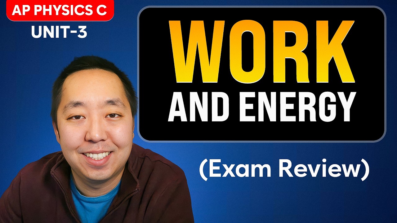 AP Physics C Exam Review (2025): Unit 3 Work and Energy