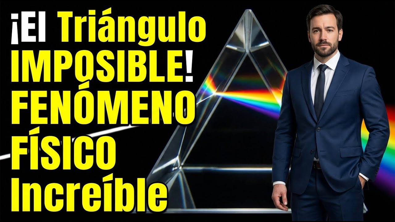 ¡Este increíble FENÓMENO de la física ocurre dentro de un triángulo!