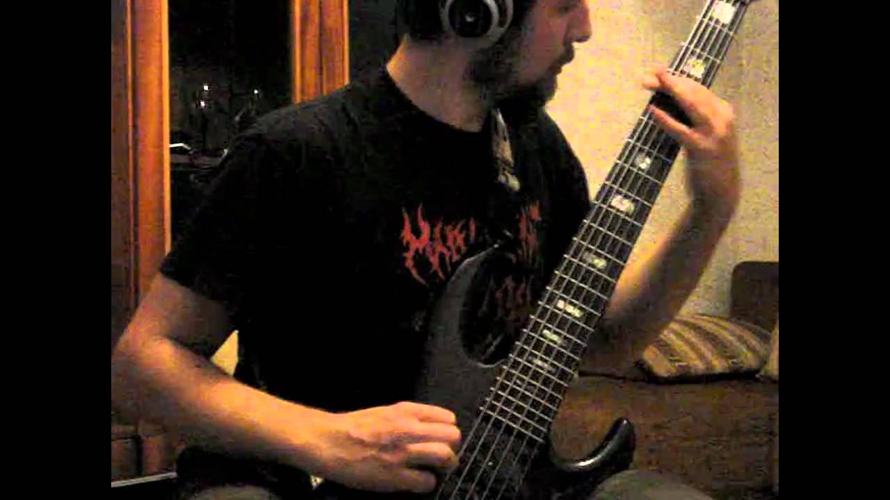 DISGORGE(USA) - Consume The Forsaken  (bass cover!!!!)