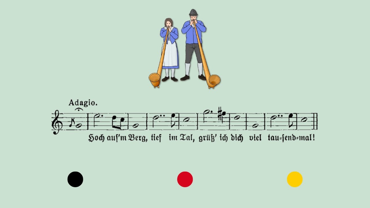 Brahms’ alphorn call