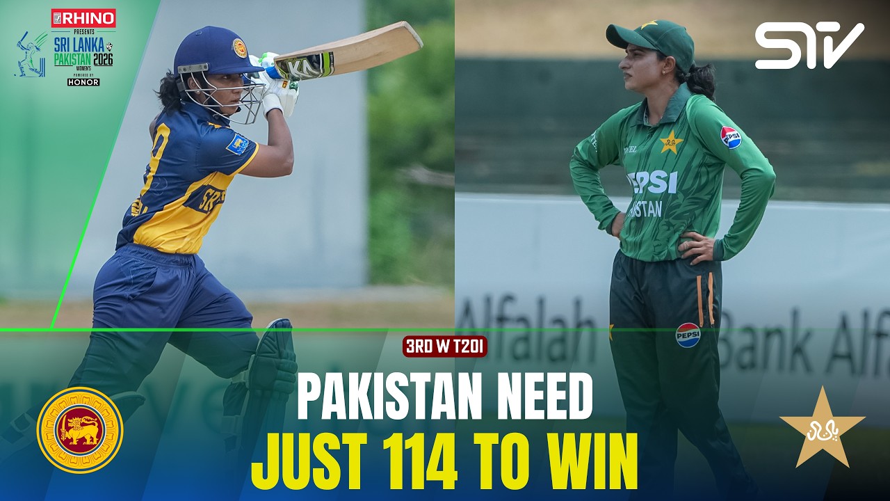 Spin Magic Restricts Sri Lanka to 113 ✨ | SL W vs PAK W | M 3 | T20I Series 2026 | M9l1K