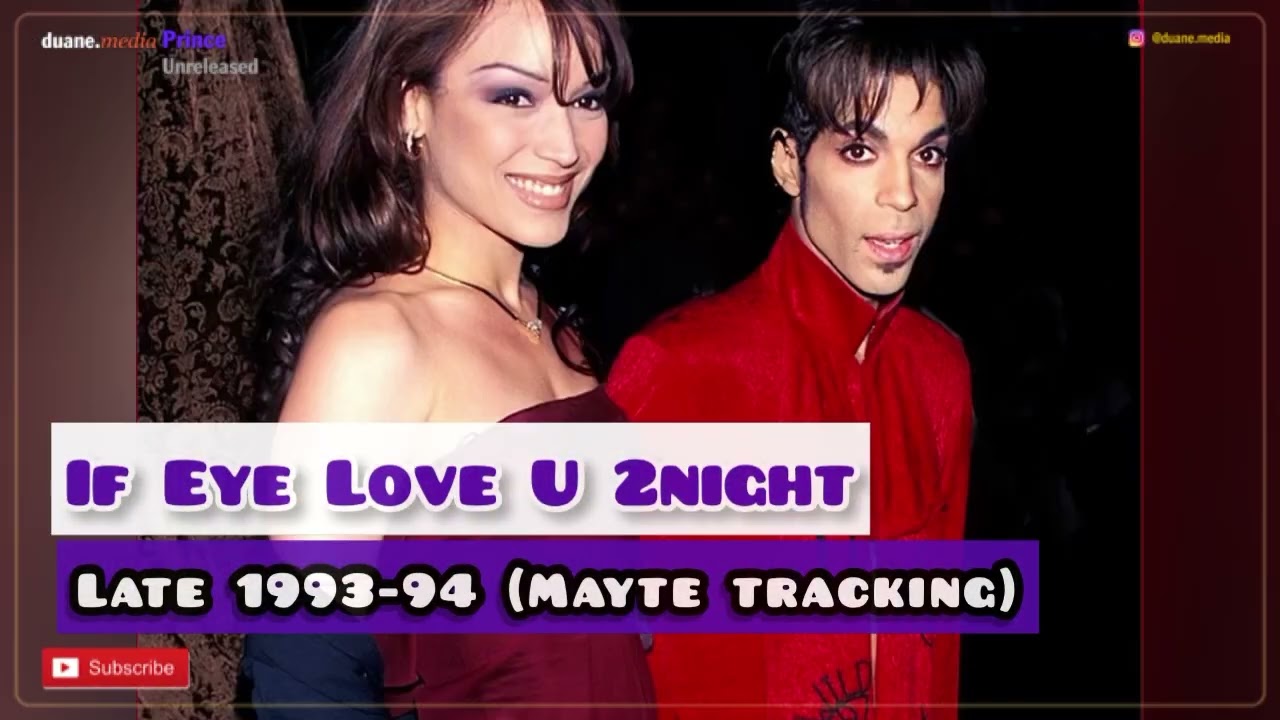 Prince Unreleased 035 | If I Love You Tonight [3 versions] (1979 - 1993)
