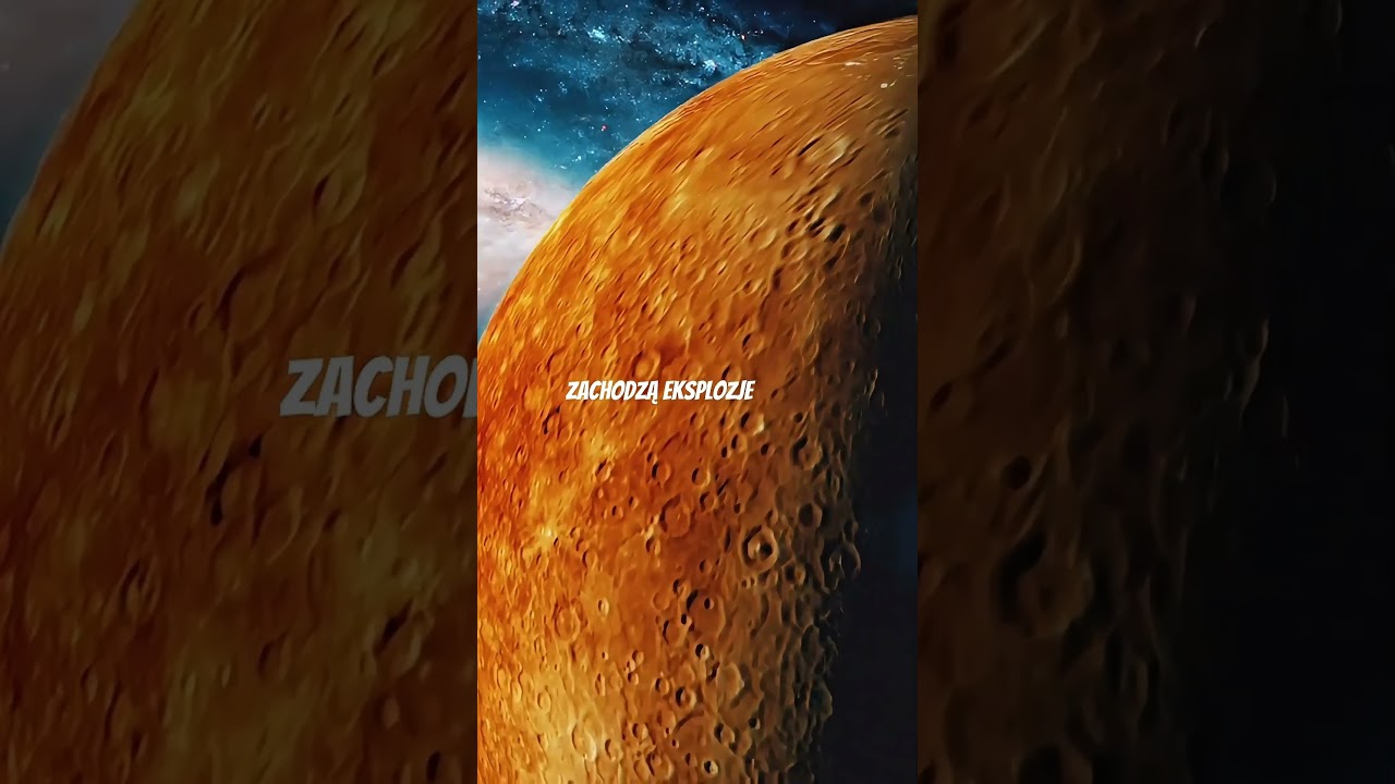 Eksplozje na Merkurym? 🔥 Co wykryła sonda BepiColombo? #space #nasa #shorts