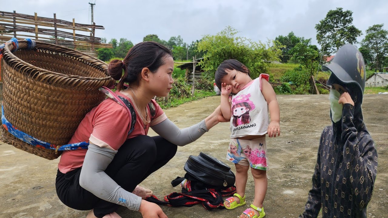 Discovering a baby girl, with a letter asking for help on the side of the road, left by a stranger.