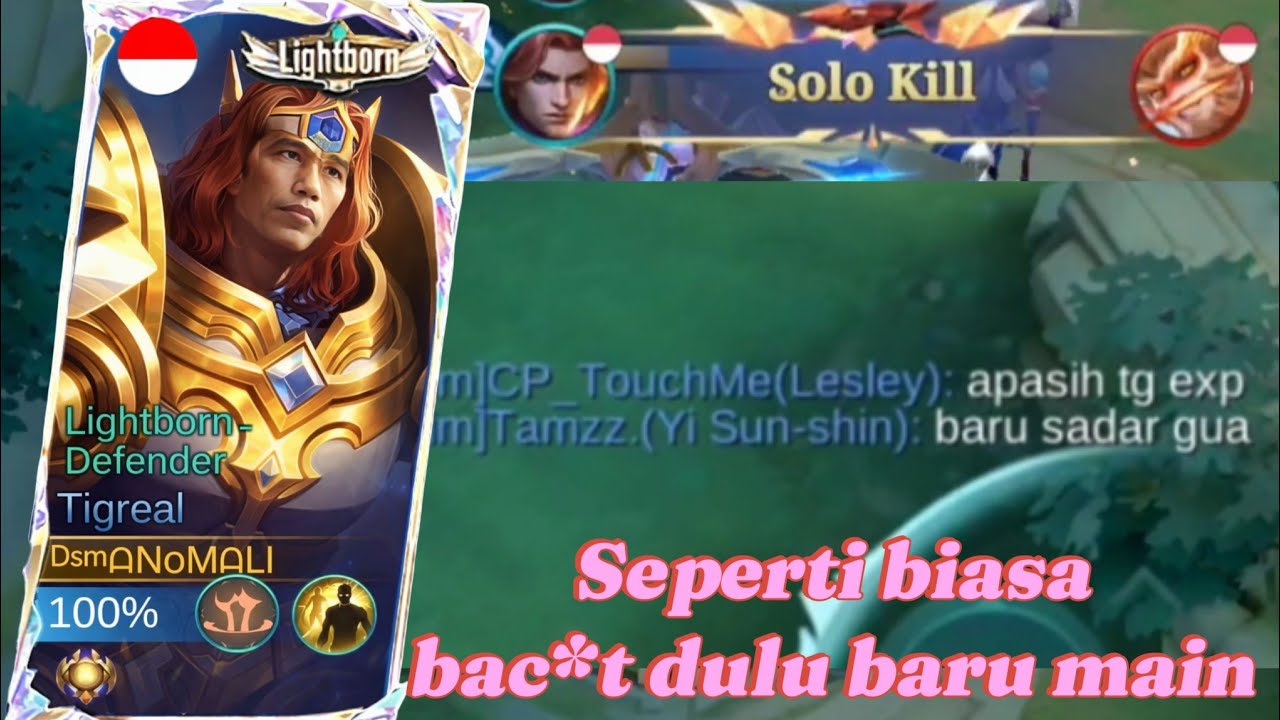 Kalah stack nih, kena sampah mulu || TIGREAL EXP || TIGREAL GAMEPLAY 