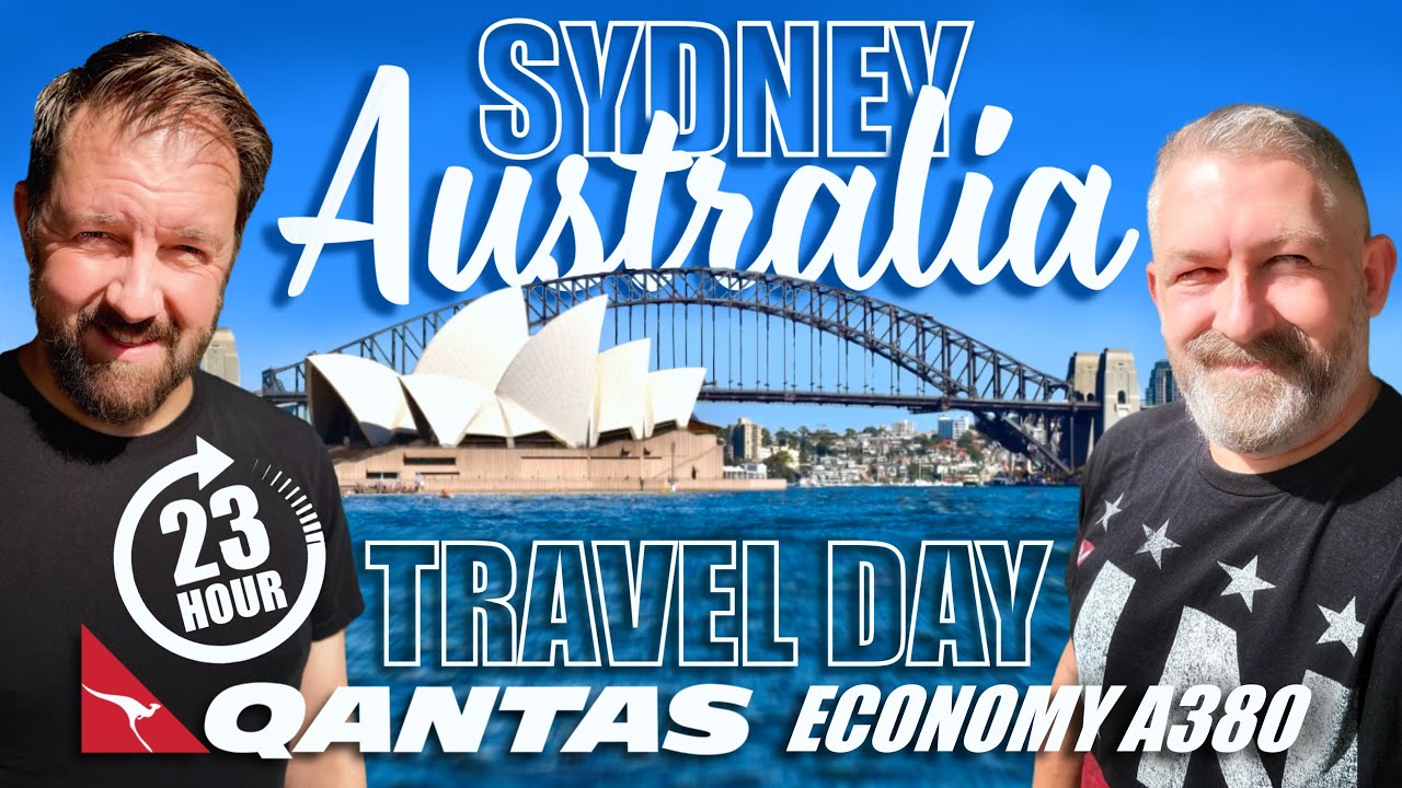 TRIP REPORT | 23 HOURS in Economy | London ➡️ Singapore ➡️ Sydney | Qantas A380 QF1 Australia travel