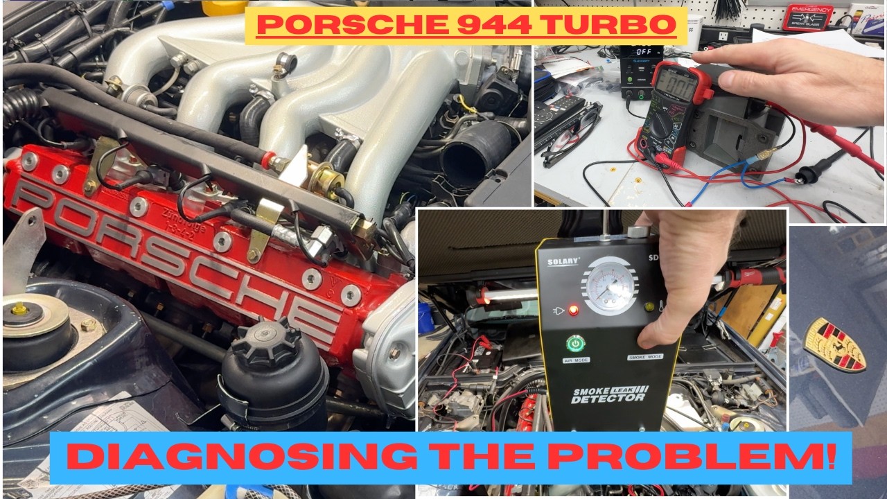 Поиск причин низкого вакуума в моем Porsche 944 Turbo – дымовая проверка + диагностика датчика ма...