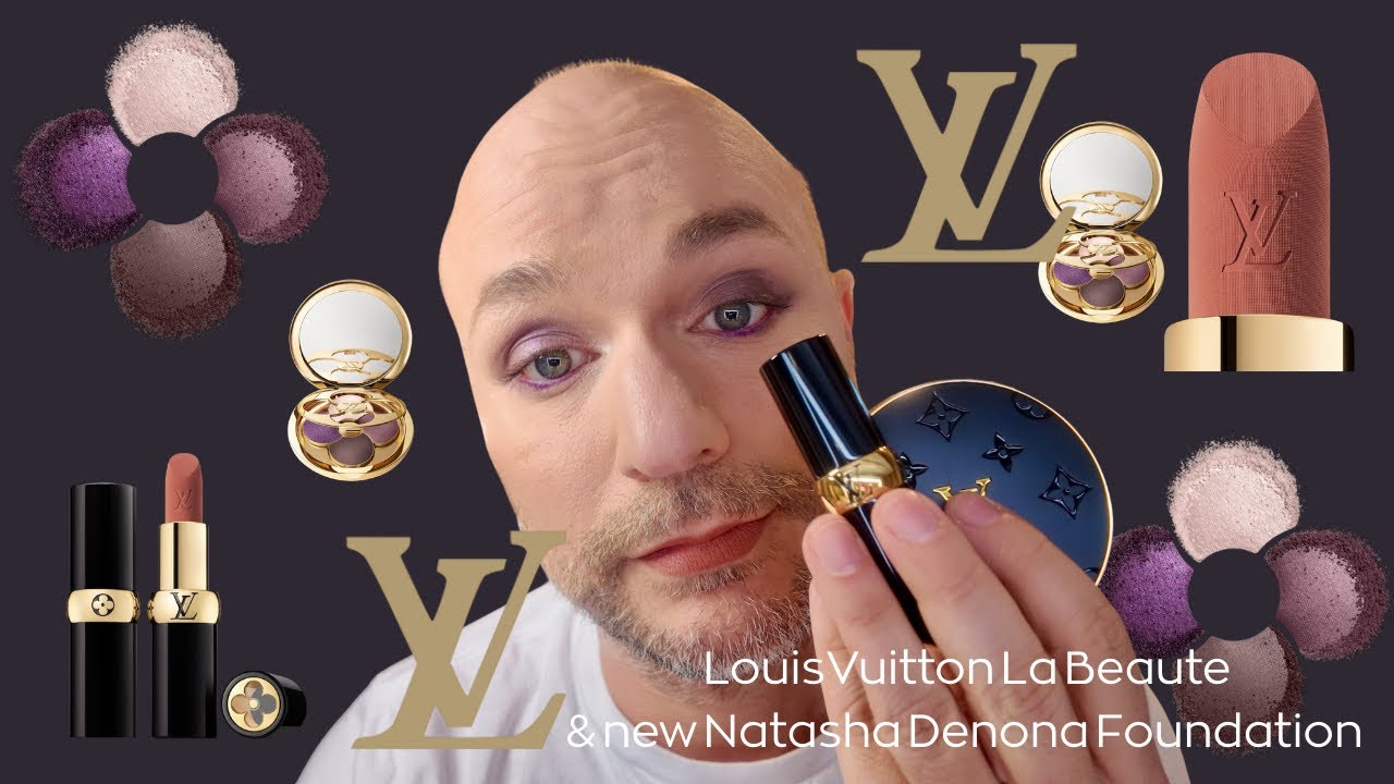 Trying pieces from La Beaute by @louisvuitton Louis Vuitton Beauty (Cosmic Dreams, Lip 105)