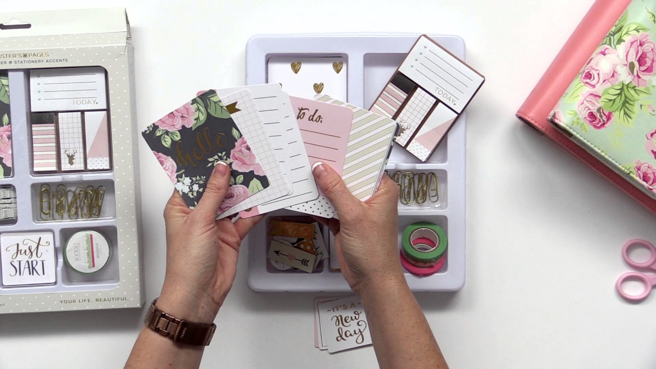 Planners, Pocket Pages, Box Kits and Accessories - Websters Pages (Coming in 2017)