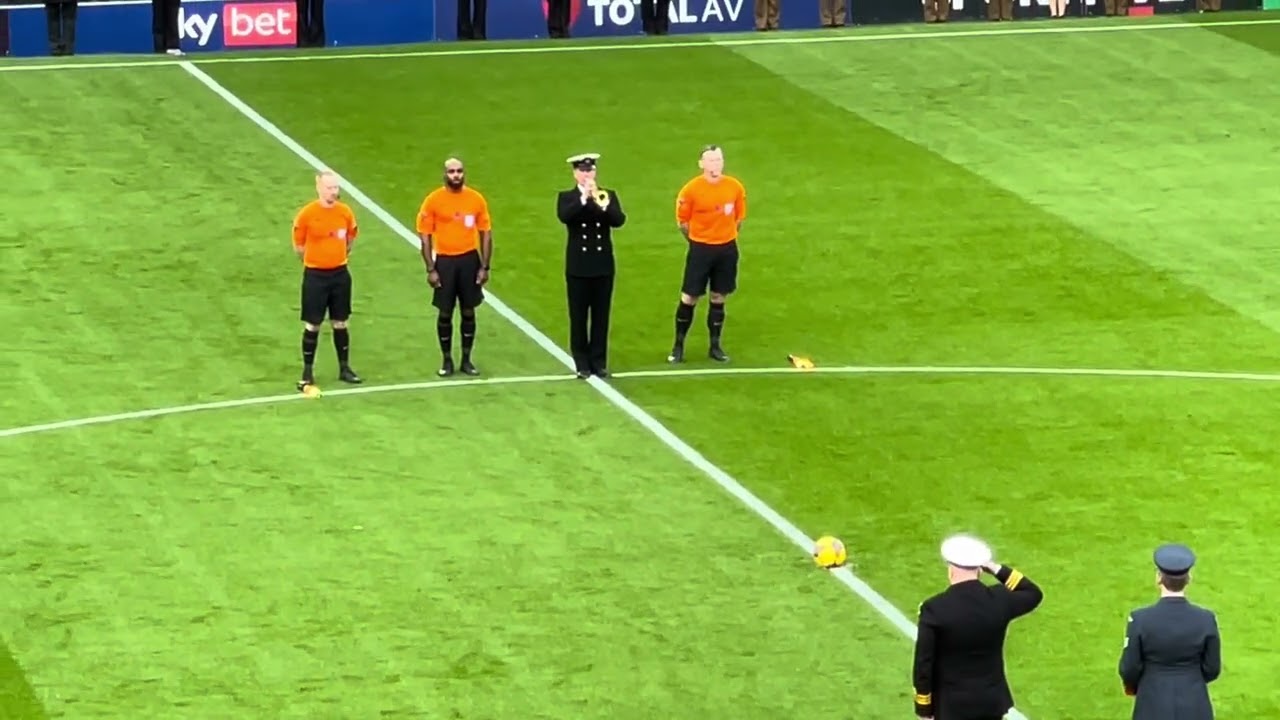 Fratton Park remembered the Fallen 11 Nov 2023