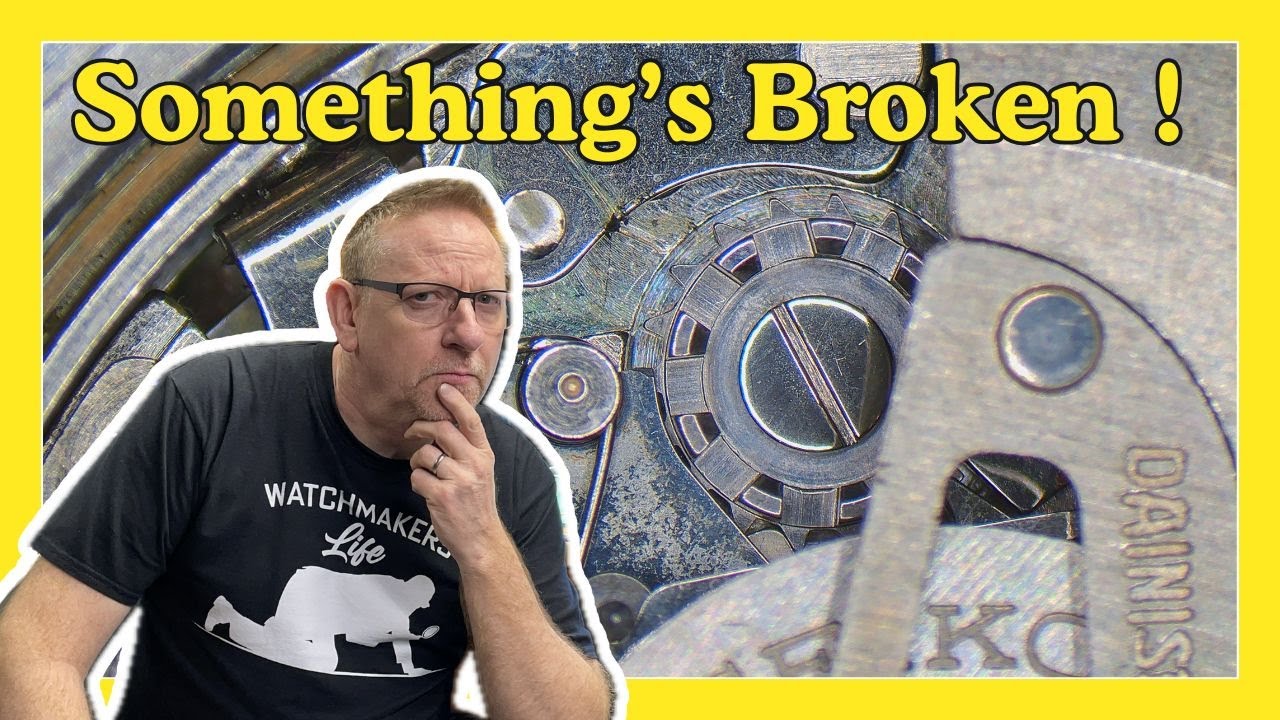 Something's BROKEN In This Watch, Can I Fix It #watchrepair